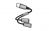 4smarts USB 2.0-Y-Kabel textil USB C - 2x USB C 0.2 m
