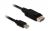 Delock Kabel Mini-DisplayPort - DisplayPort, 5 m 4K 60 Hz