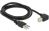 Delock USB 2.0-Kabel A - B gewinkelt 1 m