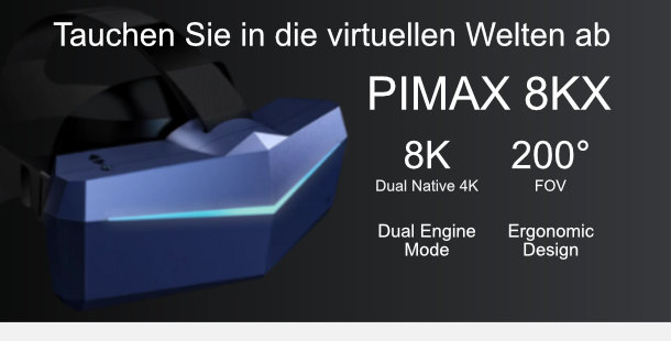 VR Pimax HP Rewerb 2